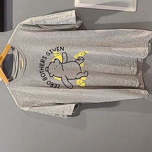 Snorg Tees | Winnie the Pooh Novelty Tee Sz L/XL